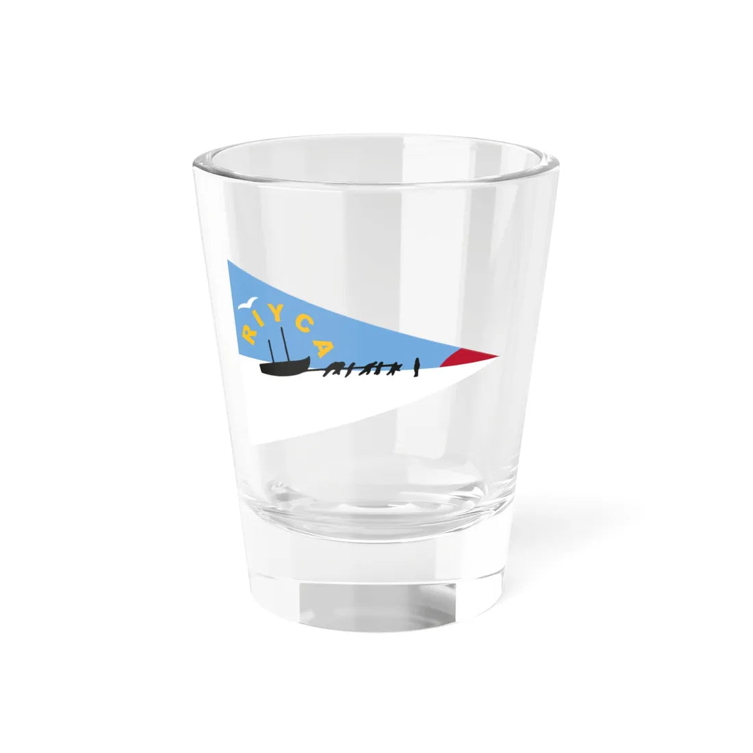 RIYCA Burgee (New Zealand) Shot Glass 1.5oz 1.5oz - Go Mug Yourself