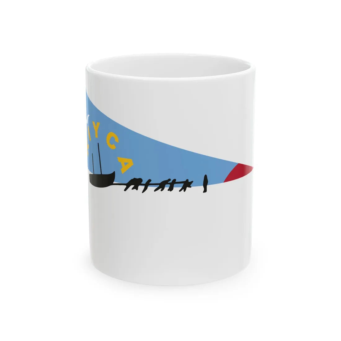 RIYCA Burgee (New Zealand) White Coffee Mug 11oz - Go Mug Yourself
