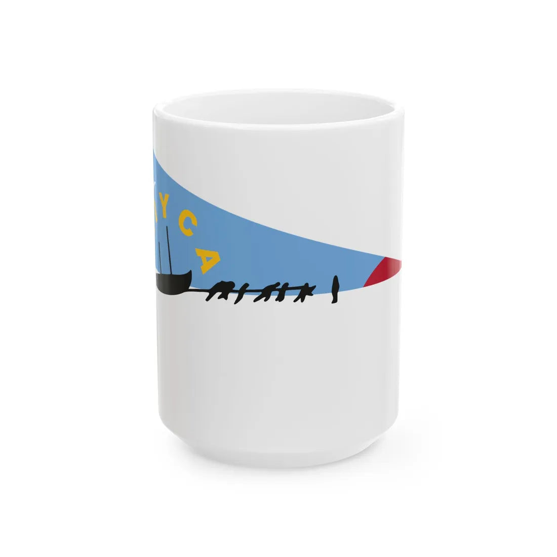 RIYCA Burgee (New Zealand) White Coffee Mug 15oz - Go Mug Yourself