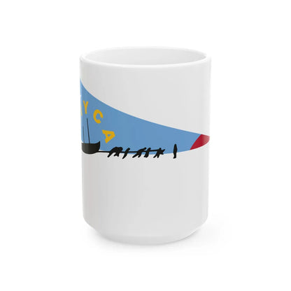 RIYCA Burgee (New Zealand) White Coffee Mug 15oz - Go Mug Yourself