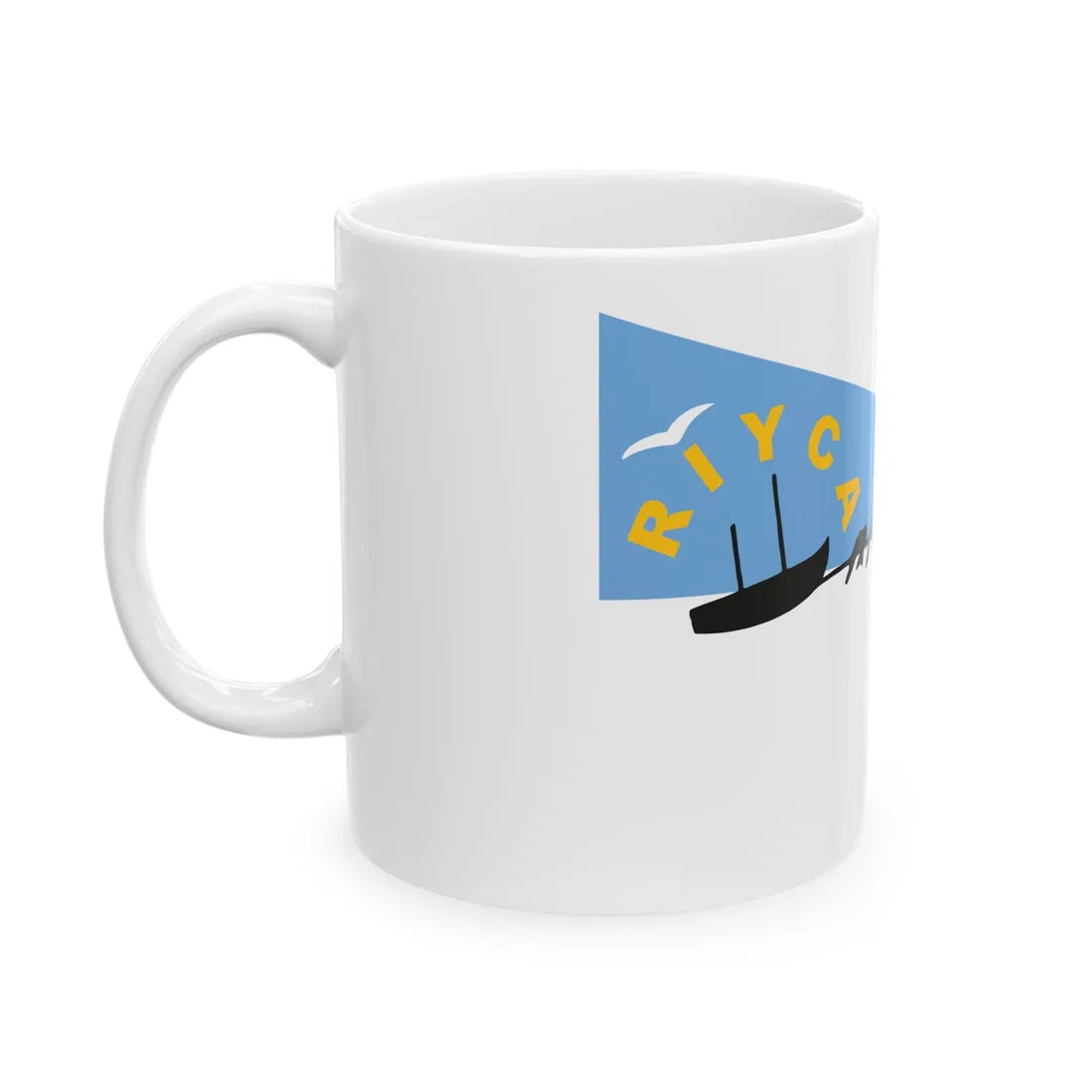 RIYCA Burgee (New Zealand) White Coffee Mug - Go Mug Yourself