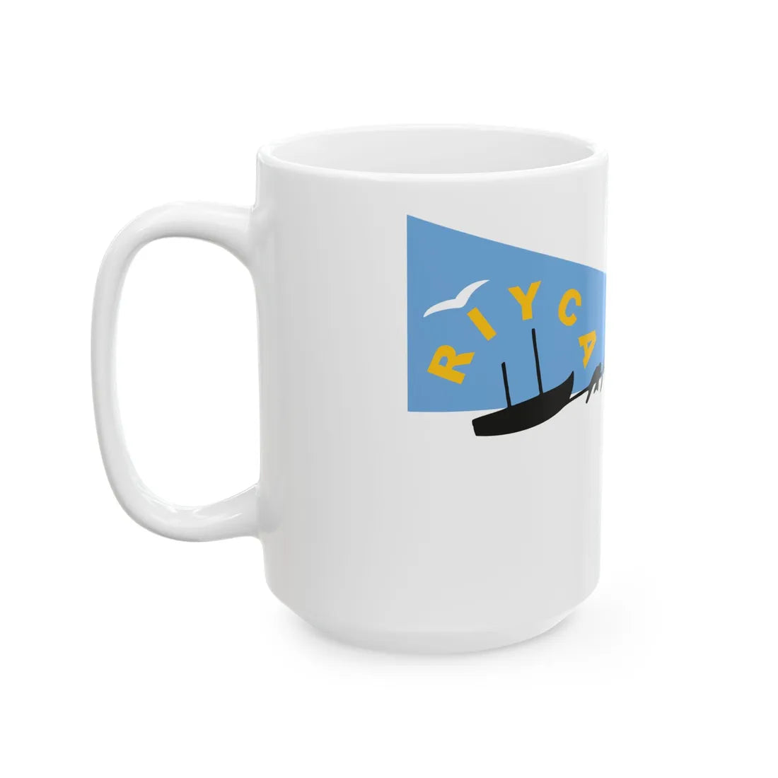RIYCA Burgee (New Zealand) White Coffee Mug - Go Mug Yourself