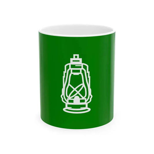 RJD Flag (India) White Coffee Mug 11oz - Go Mug Yourself