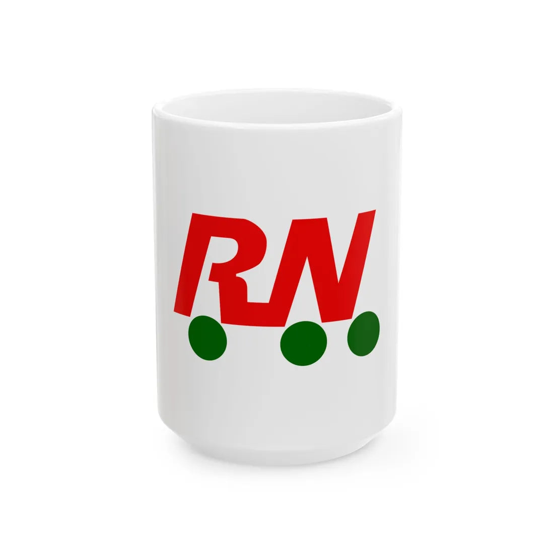 RN icon (Portugal) White Coffee Mug 15oz - Go Mug Yourself