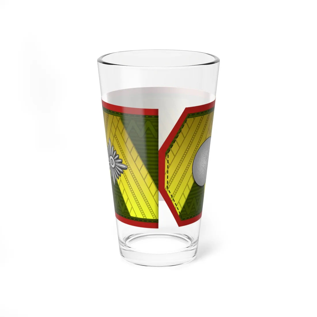 ROA Generalleutnant h (Russia) (Military Rank) Pint Glass 16oz - Go Mug Yourself