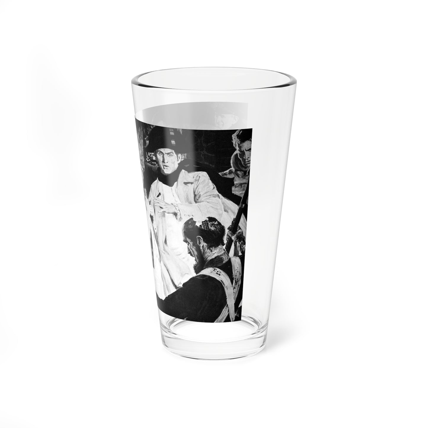 Road From Russia, Adventure, October 1963 (Magazine Illustration) Pint Glass 16oz-Go Mug Yourself