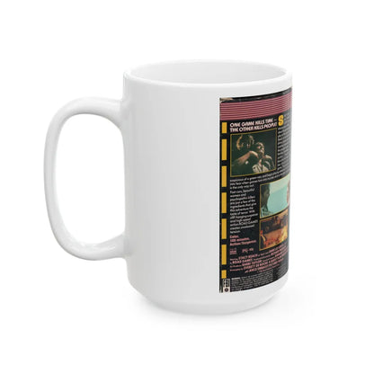 ROAD GAMES (VHS COVER) - White Coffee Mug-Go Mug Yourself