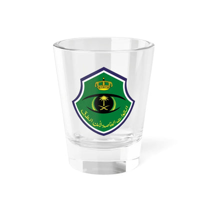 Road Security Forces of Saudi Arabia (Saudi Arabia) (Coat of Arms) Shot Glass 1.5oz 1.5oz - Go Mug Yourself
