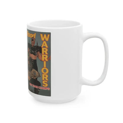 ROAD WARRIORS TAG TEAM CHAMPS (VHS COVER) - White Coffee Mug - Go Mug Yourself