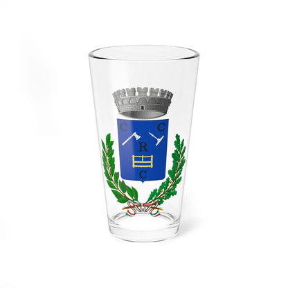 Roana-Stemma (Italy) (Coat of Arms) Pint Glass 16oz 16oz - Go Mug Yourself