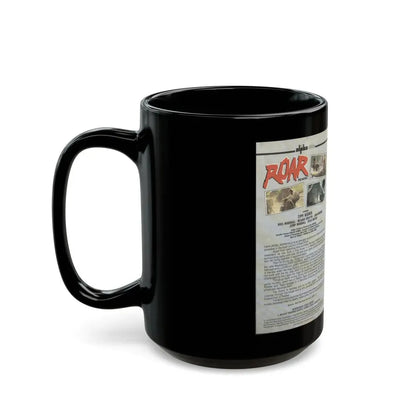 ROAR THE MOVIE (VHS COVER) - Black Coffee Mug - Go Mug Yourself