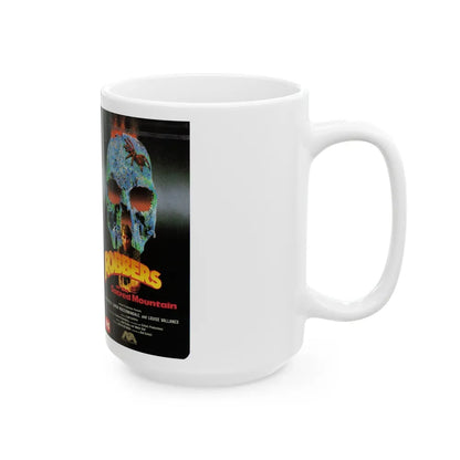 ROBBERS OF SACRED MOUNTAIN (VHS COVER) - White Coffee Mug-Go Mug Yourself