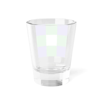 Robbiesburg flag square Shot Glass 1.5oz - Go Mug Yourself