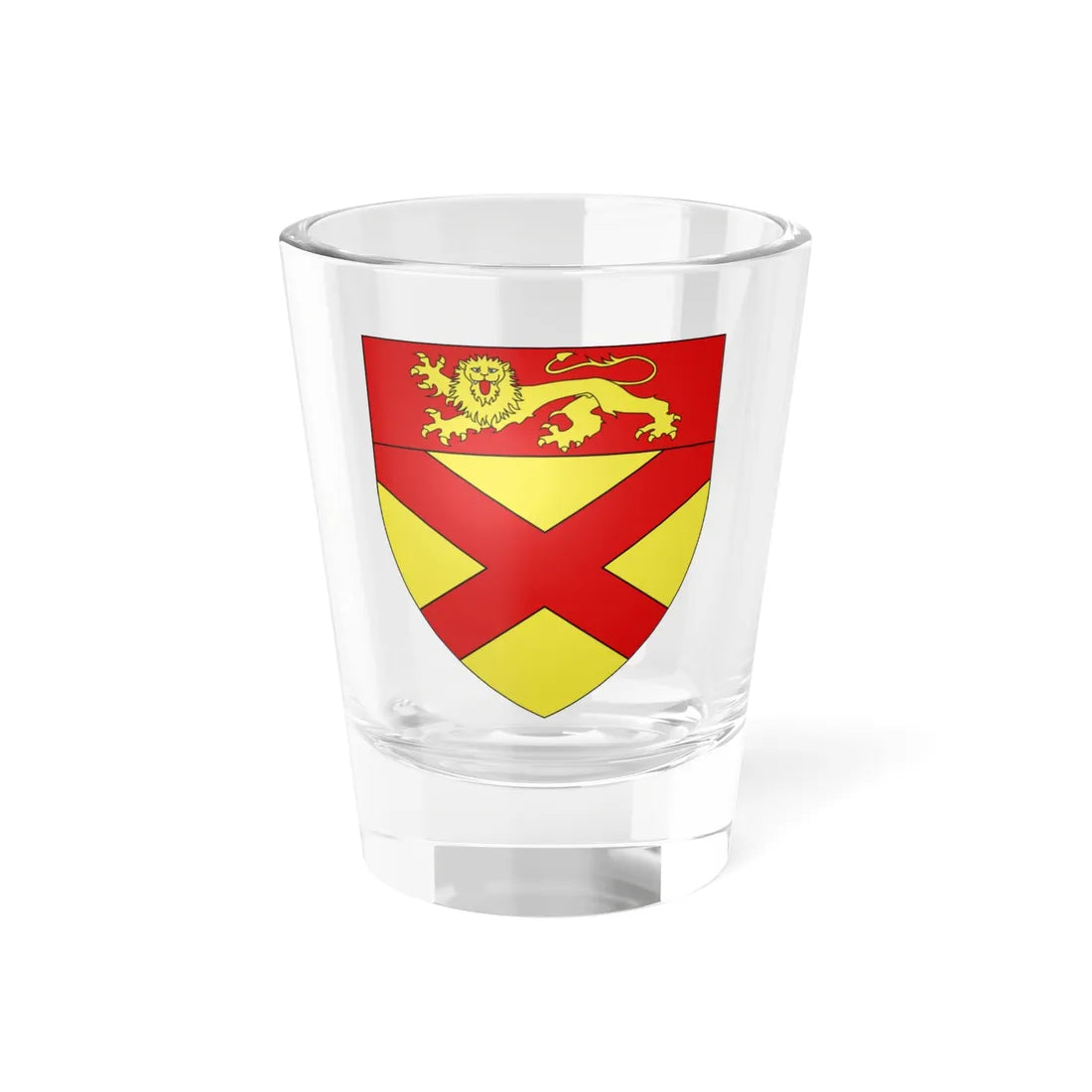 Robert de Brus (Scotland) (Coat of Arms) Shot Glass 1.5oz 1.5oz - Go Mug Yourself