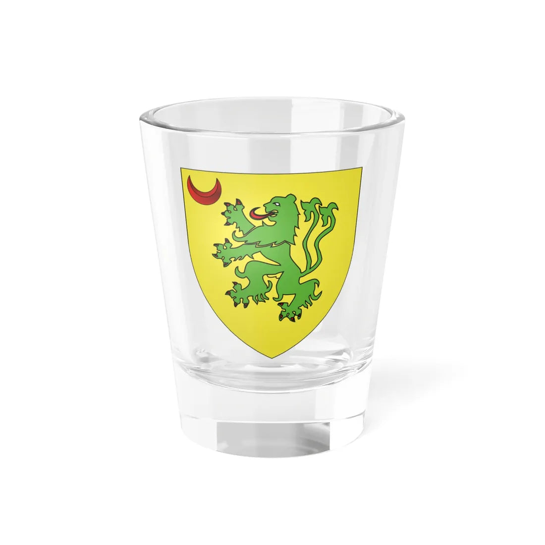 Robert Dudley (England) (Coat of Arms) Shot Glass 1.5oz 1.5oz - Go Mug Yourself