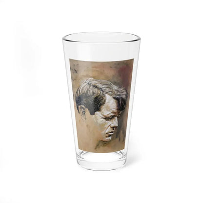 Robert F. Kennedy, 1968 (Magazine Illustration) Pint Glass 16oz 16oz - Go Mug Yourself