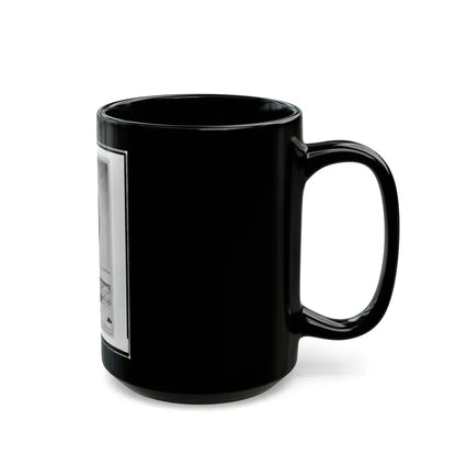 Robert H. Kelly, Union Soldier, Full-Length Portrait, Standing, Facing Left (U.S. Civil War) Black Coffee Mug - Go Mug Yourself