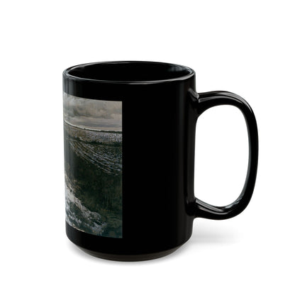 Robert McGinnis (1926-) Baltimore and Ohio Railroad - Black Coffee Mug-Go Mug Yourself