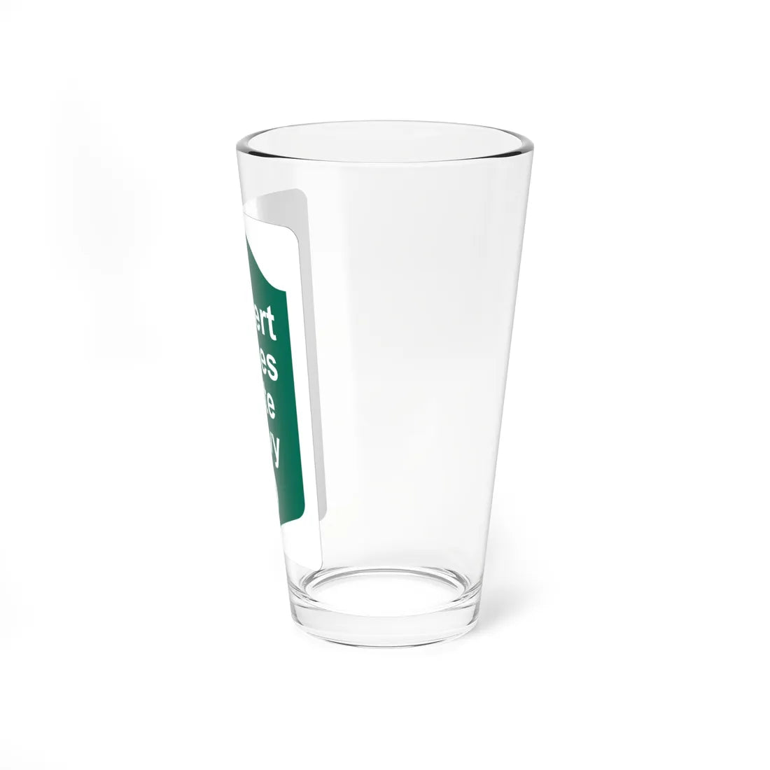 Robert Moses State Pkwy Shield (New York) (Road Sign) Pint Glass 16oz - Go Mug Yourself