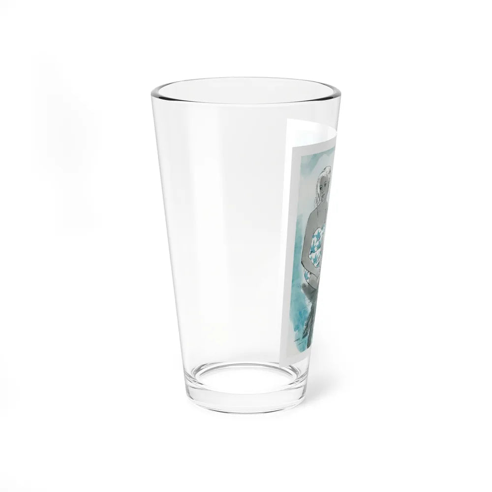 Robin's Not Near by Doreen Wallace, Good Housekeeping, 1950 (Magazine Illustration) Pint Glass 16oz - Go Mug Yourself