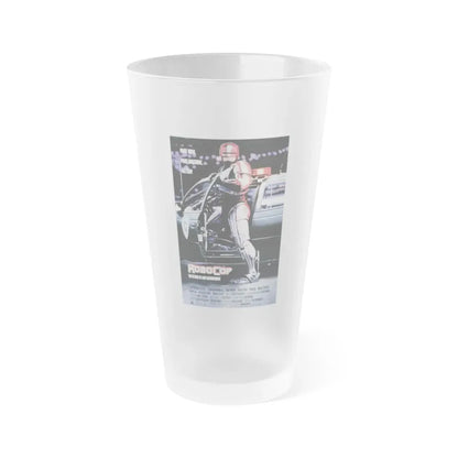 ROBOCOP 1987 Movie Poster - Frosted Pint Glass 16oz 16oz Frosted - Go Mug Yourself