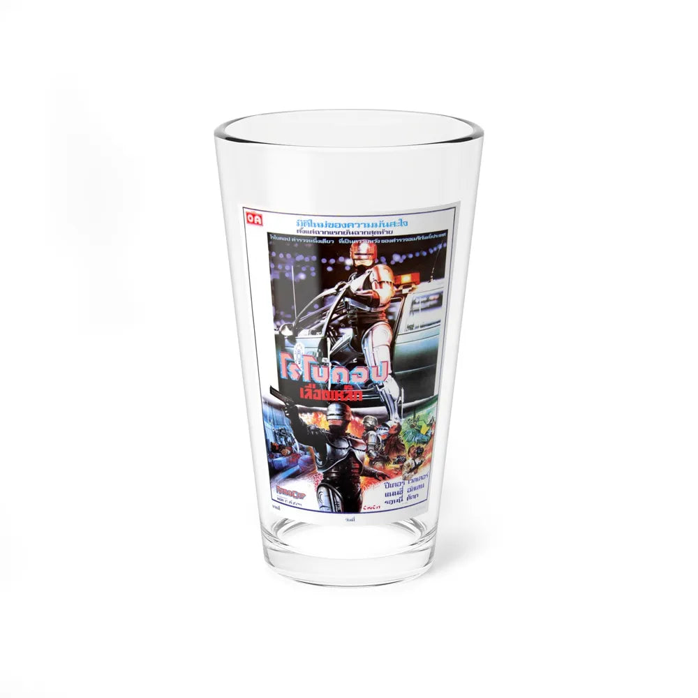 ROBOCOP (THAI) 1987 Movie Poster - Pint Glass 16oz-16oz-Go Mug Yourself