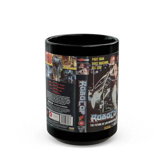 ROBOCOP (VHS COVER) - Black Coffee Mug 15oz - Go Mug Yourself