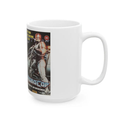 ROBOCOP (VHS COVER) - White Coffee Mug-Go Mug Yourself