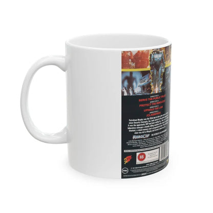 ROBOCOP (VHS COVER) - White Coffee Mug-Go Mug Yourself