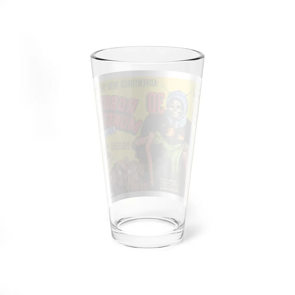 ROBOT MONSTER 1953 Movie Poster - Pint Glass 16oz-Go Mug Yourself