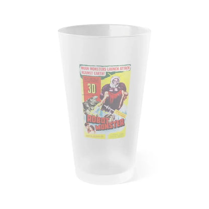 ROBOT MONSTER (2) 1953 Movie Poster - Frosted Pint Glass 16oz 16oz Frosted - Go Mug Yourself
