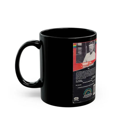 ROBOT VS THE AZTEC MUMMY (VHS COVER) - Black Coffee Mug - Go Mug Yourself