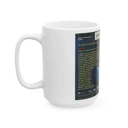 ROBOTECH VOLUME 1 (VHS COVER) - White Coffee Mug-Go Mug Yourself