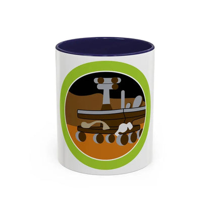 Robotics (Boy Scout Merit Badge) Accent Coffee Mug 11oz Navy - Go Mug Yourself