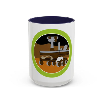 Robotics (Boy Scout Merit Badge) Accent Coffee Mug 15oz Navy - Go Mug Yourself