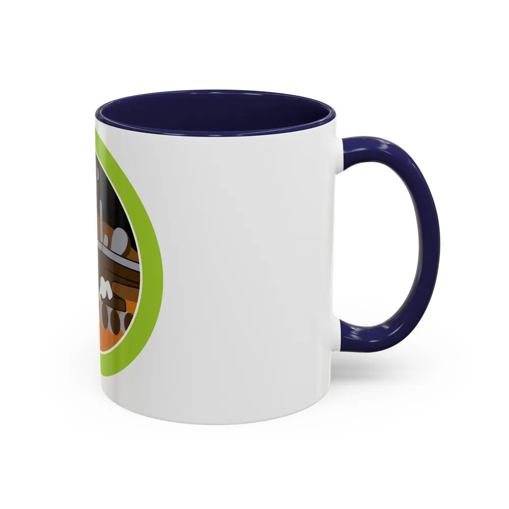 Robotics (Boy Scout Merit Badge) Accent Coffee Mug-Go Mug Yourself