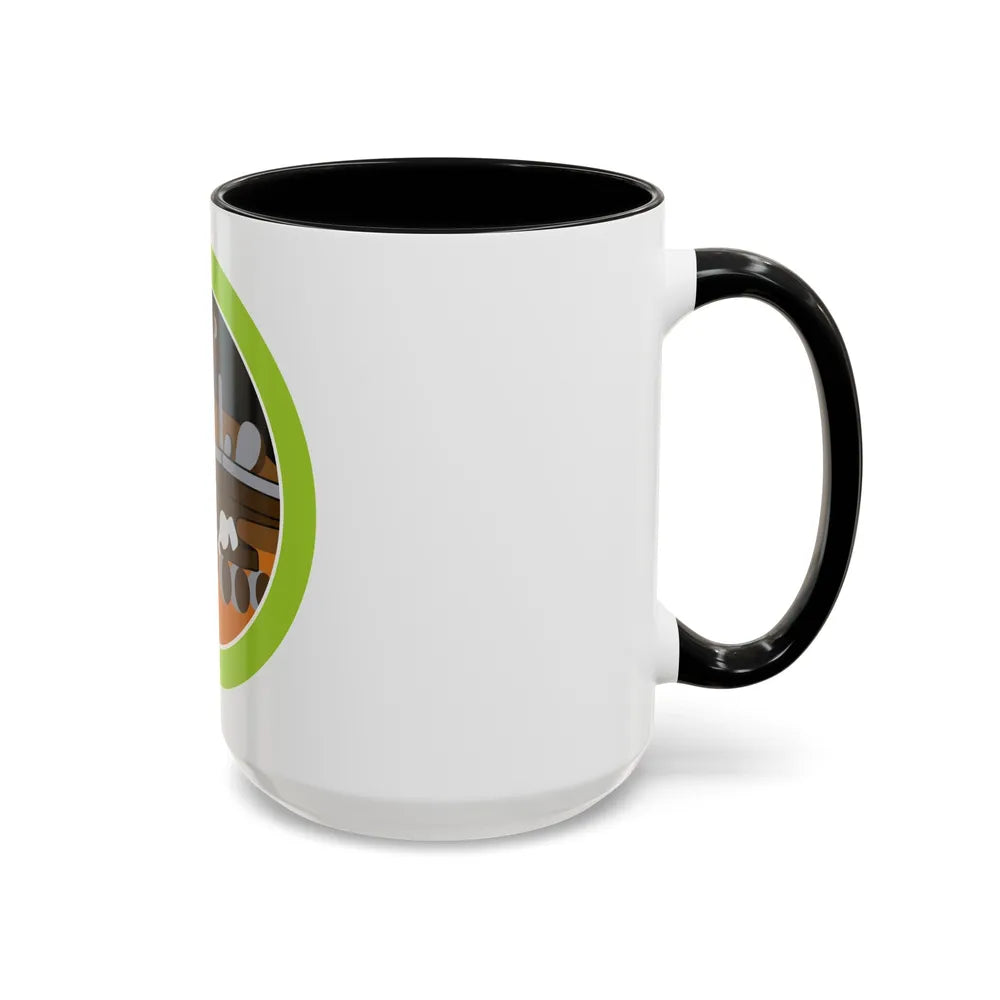 Robotics (Boy Scout Merit Badge) Accent Coffee Mug-Go Mug Yourself