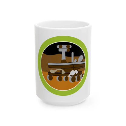 Robotics (Boy Scout Merit Badge) White Coffee Mug 15oz - Go Mug Yourself