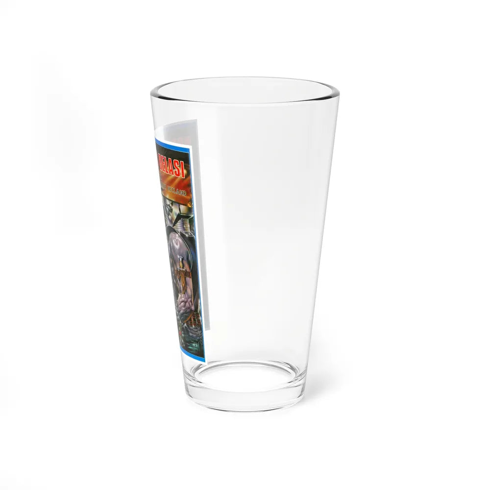 ROBOWAR 1988 Movie Poster - Pint Glass 16oz-Go Mug Yourself