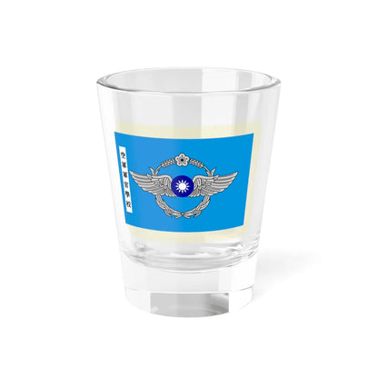 ROC Air Force Academy Flag (China) Shot Glass 1.5oz 1.5oz - Go Mug Yourself