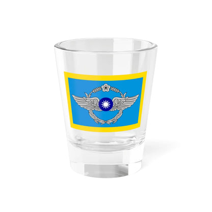 ROC Commanding General of Air Force Flag (China) Shot Glass 1.5oz 1.5oz - Go Mug Yourself