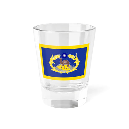 ROC Commanding General of Combined Service Force Flag (China) Shot Glass 1.5oz 1.5oz - Go Mug Yourself