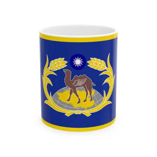 ROC Commanding General of Combined Service Force Flag (China) White Coffee Mug 11oz - Go Mug Yourself