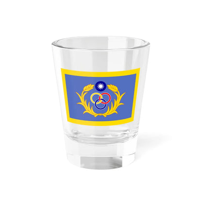 ROC Commanding General of Garrison Flag (China) Shot Glass 1.5oz 1.5oz - Go Mug Yourself