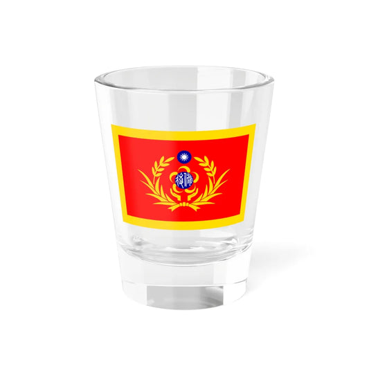 ROC Commanding General of Reserved Military Force Flag (China) Shot Glass 1.5oz 1.5oz - Go Mug Yourself