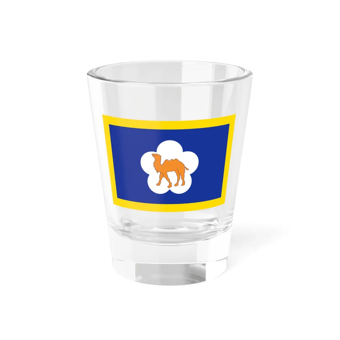 ROC CSF Commander-in-Chiefs Flag 1958 (China) Shot Glass 1.5oz 1.5oz - Go Mug Yourself