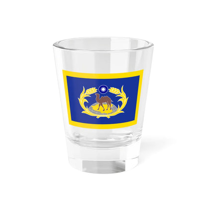 ROC CSF Commander-in-Chiefs Flag 1960 (China) Shot Glass 1.5oz 1.5oz - Go Mug Yourself
