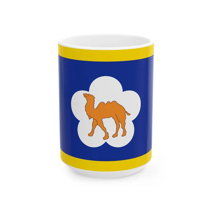 ROC CSF Deputy Commander-in-Chiefs Flag 1958 (China) White Coffee Mug 15oz - Go Mug Yourself
