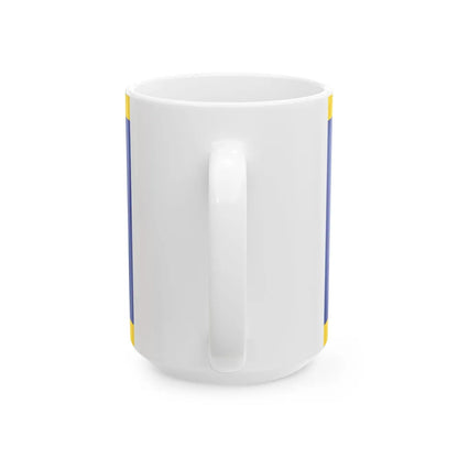 ROC CSF Deputy Commander-in-Chiefs Flag 1958 (China) White Coffee Mug - Go Mug Yourself