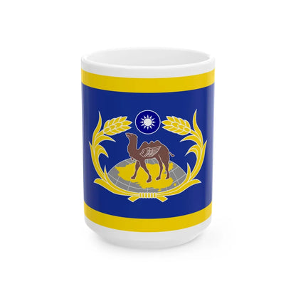 ROC CSF Deputy Commander-in-Chiefs Flag 1964 (China) White Coffee Mug 15oz - Go Mug Yourself